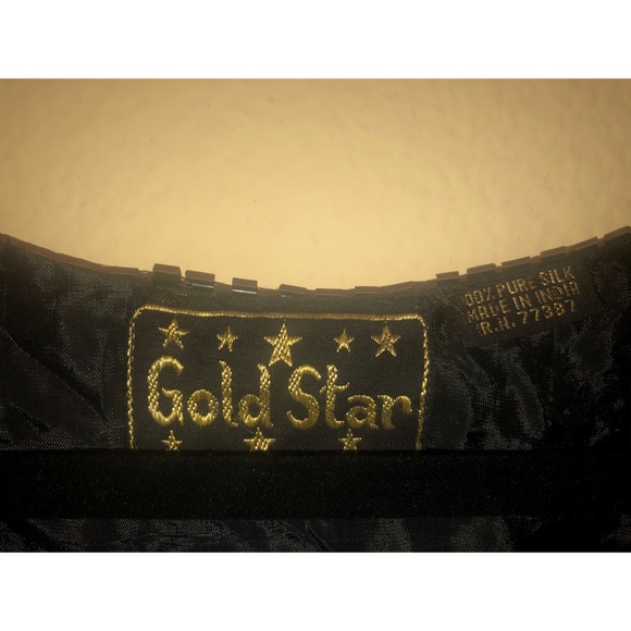 Vintage Good Star silk beaded top - Picture 4 of 4